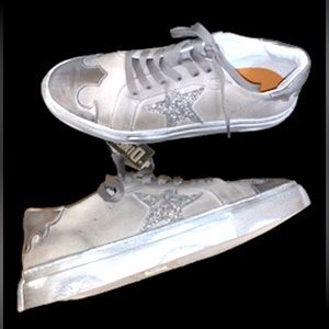 💥 NEW TAGS DINGO PlayDate western distress star sneakers women’s shoes  size 8